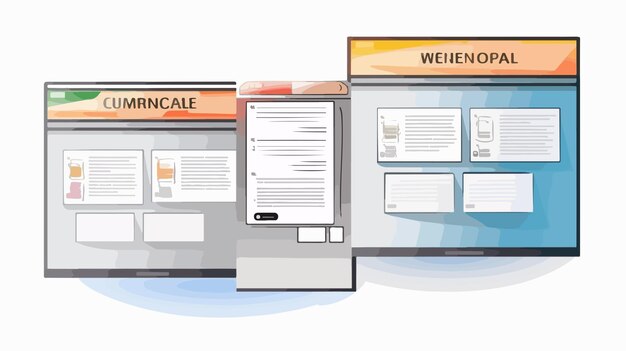 A split-screen image showing a computer screen on one side with a band's Wikipedia page, and the other side a notebook with handwritten interview questions scrawled across the pages.