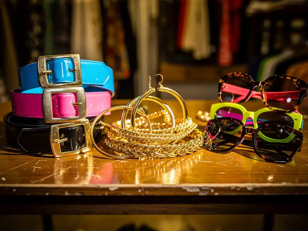 1980s vintage accessories collection