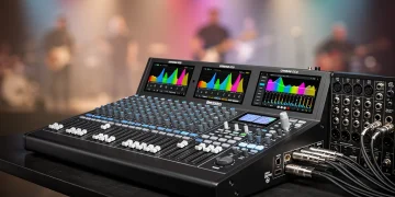 Advanced digital live sound mixer for 2026 concert performance