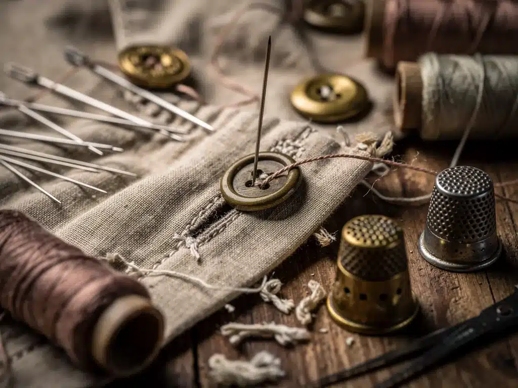 Repairing Vintage Buttonholes: A Skill for Garment Longevity