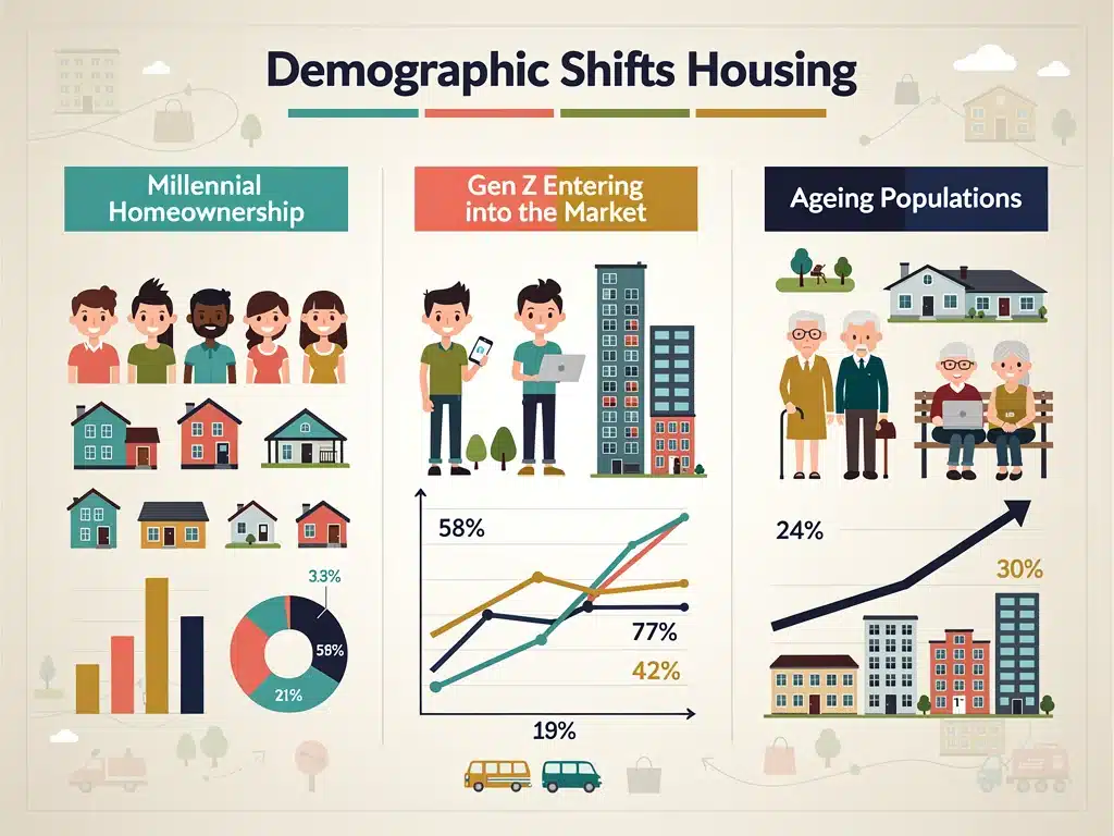 Demographic shifts influencing housing demand and supply in 2026