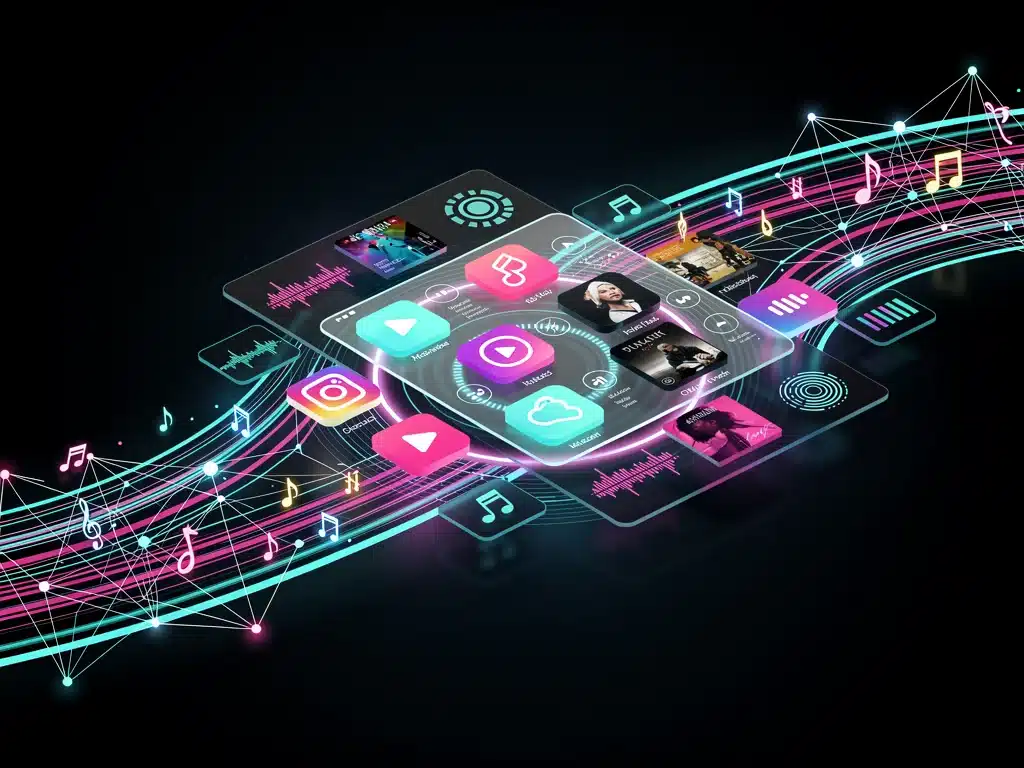 Digital music streaming data and technological advancements