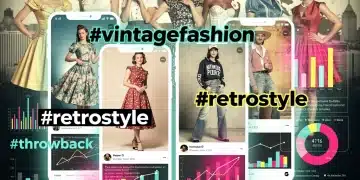 Social media influence on vintage fashion trends data analysis