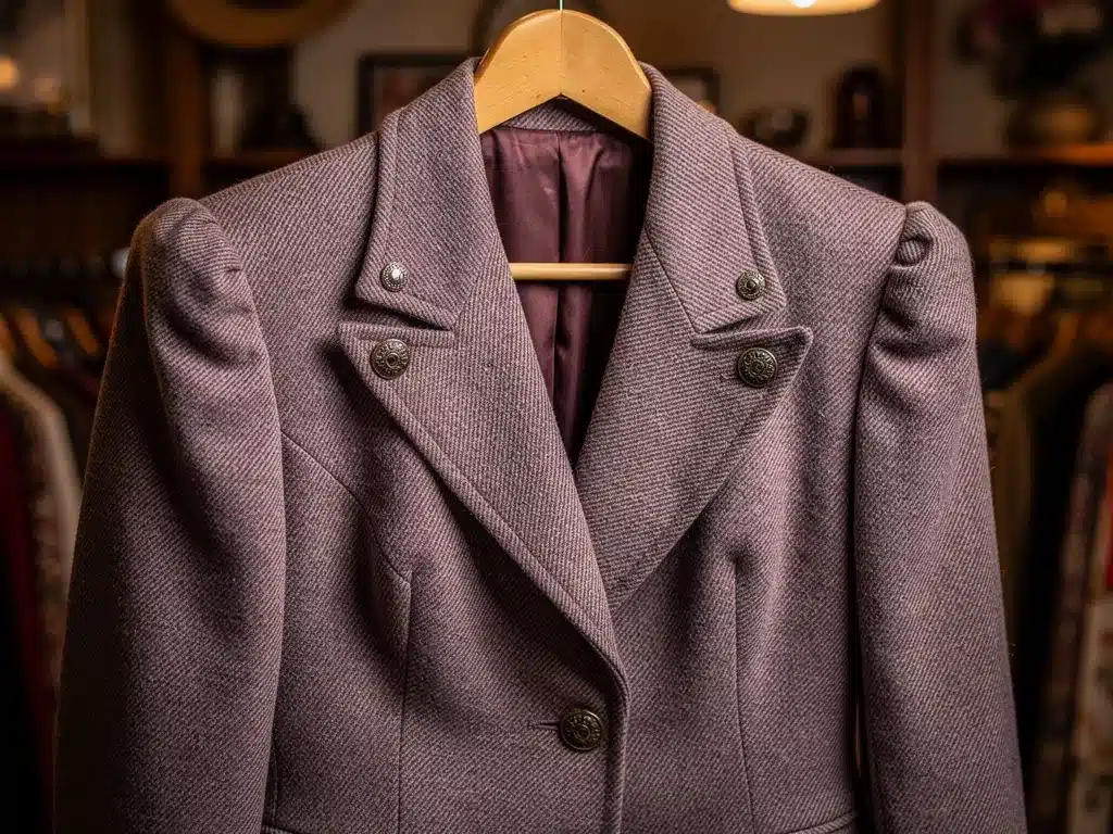 Vintage 1980s blazer with shoulder pads