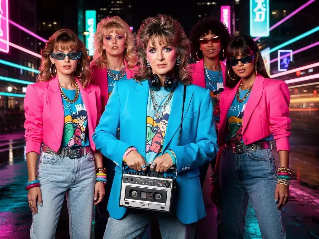 Pop Culture’s Impact on Vintage Fashion: 1980s Style Boost